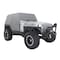 Smittybilt 92-06 WRANGLER (YJ/TJ/LJ) CAB COVER W/DOOR FLAP - WATER RESISTANT - GRAY 1061 - alternate 1